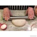 Chef O' Gadgets Stainless Steel Rolling Pin w/6 Adjustable Discs: French Style 17 Inches Long Rod: Freezer Safe Non Stick Feature : Roll Dough Pastry Pasta and Pizza to 6 Precise Thicknesses - B01LXLM6BU